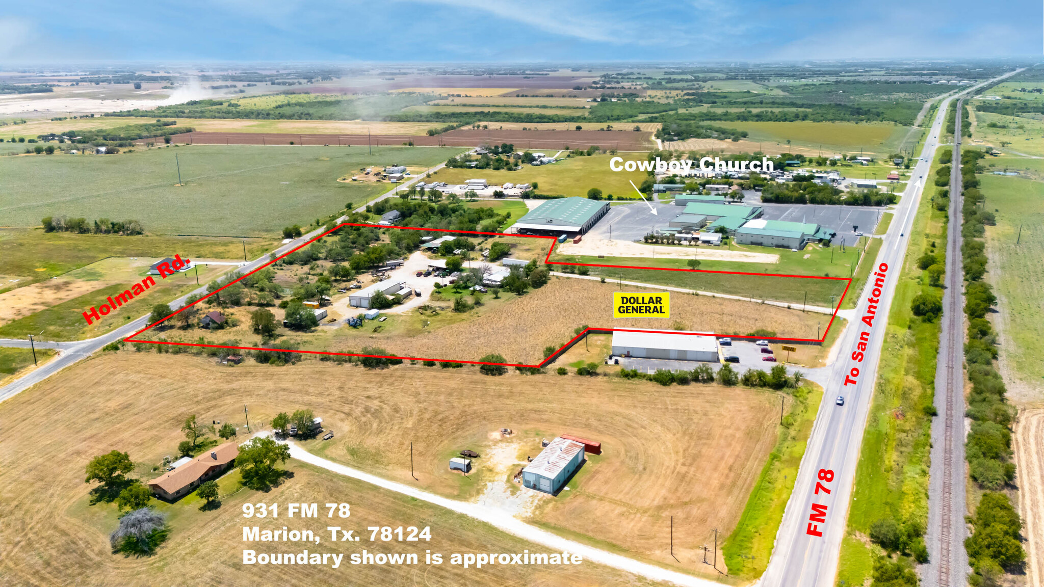 931 W FM 78, Marion, TX for Sale