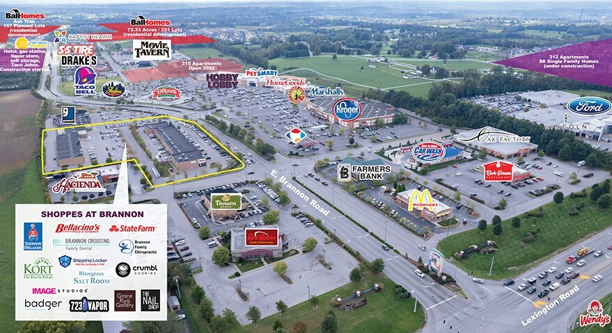 231-267 E Brannon Rd, Nicholasville, KY for Rent