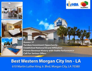 Morgan City, LA Hospitality - 610 Martin Luther King Jr Blvd