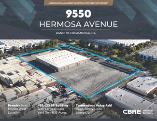 Rancho Cucamonga, CA Warehouse - 9550 Hermosa Ave
