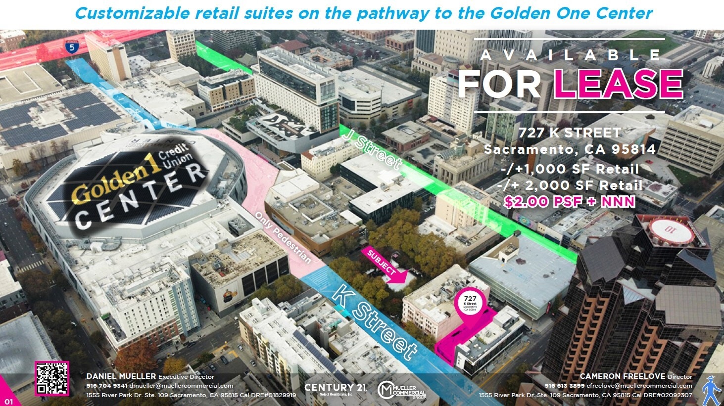 725-727 K St, Sacramento, CA for Rent