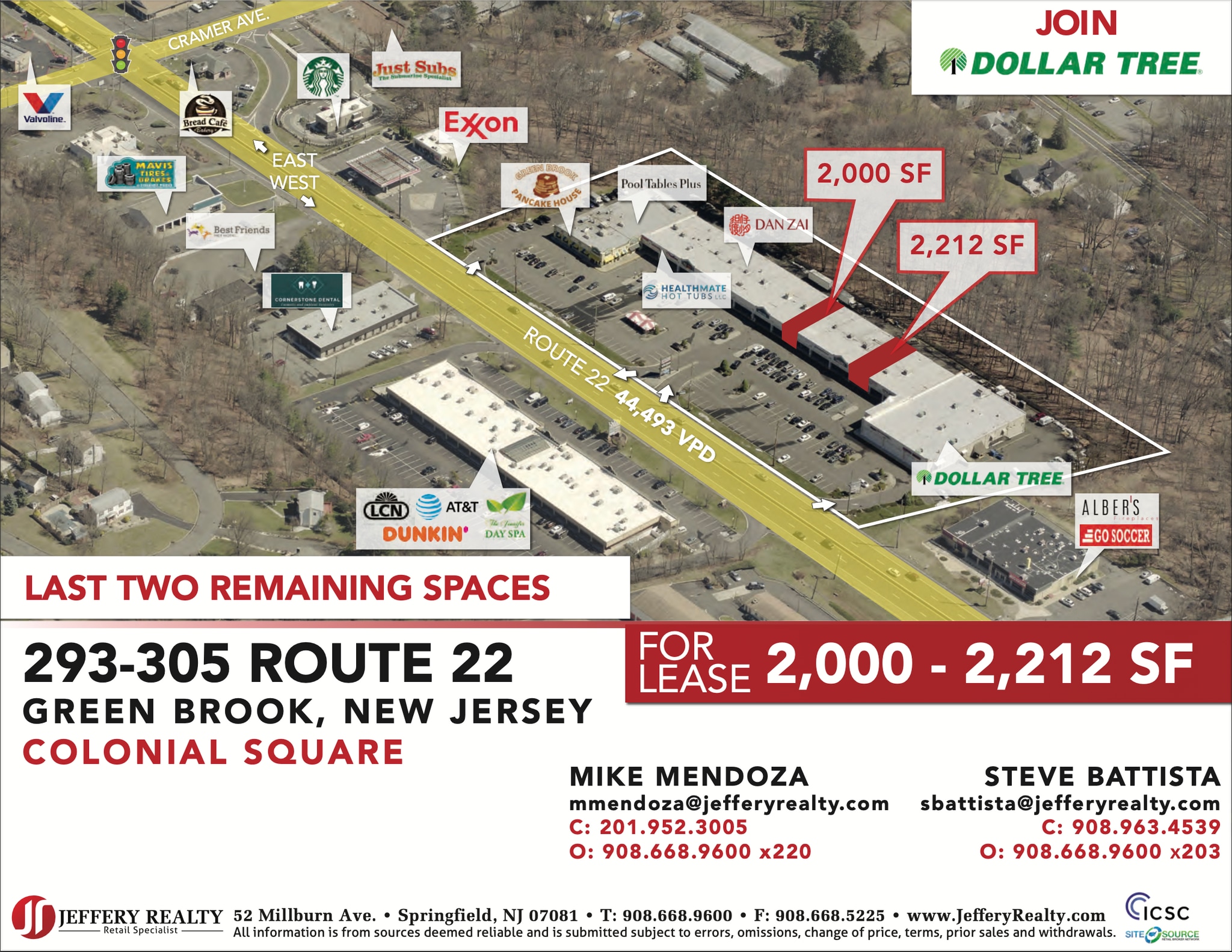 299 US Highway 22, Green Brook, NJ for Rent