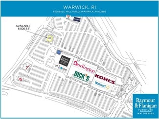 Warwick, RI Retail - 650 Bald Hill Rd