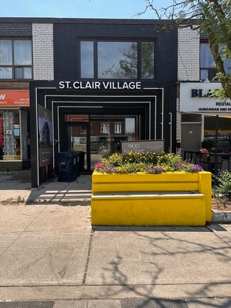 Toronto, ON Storefront Retail/Residential - 805 St Clair Ave W