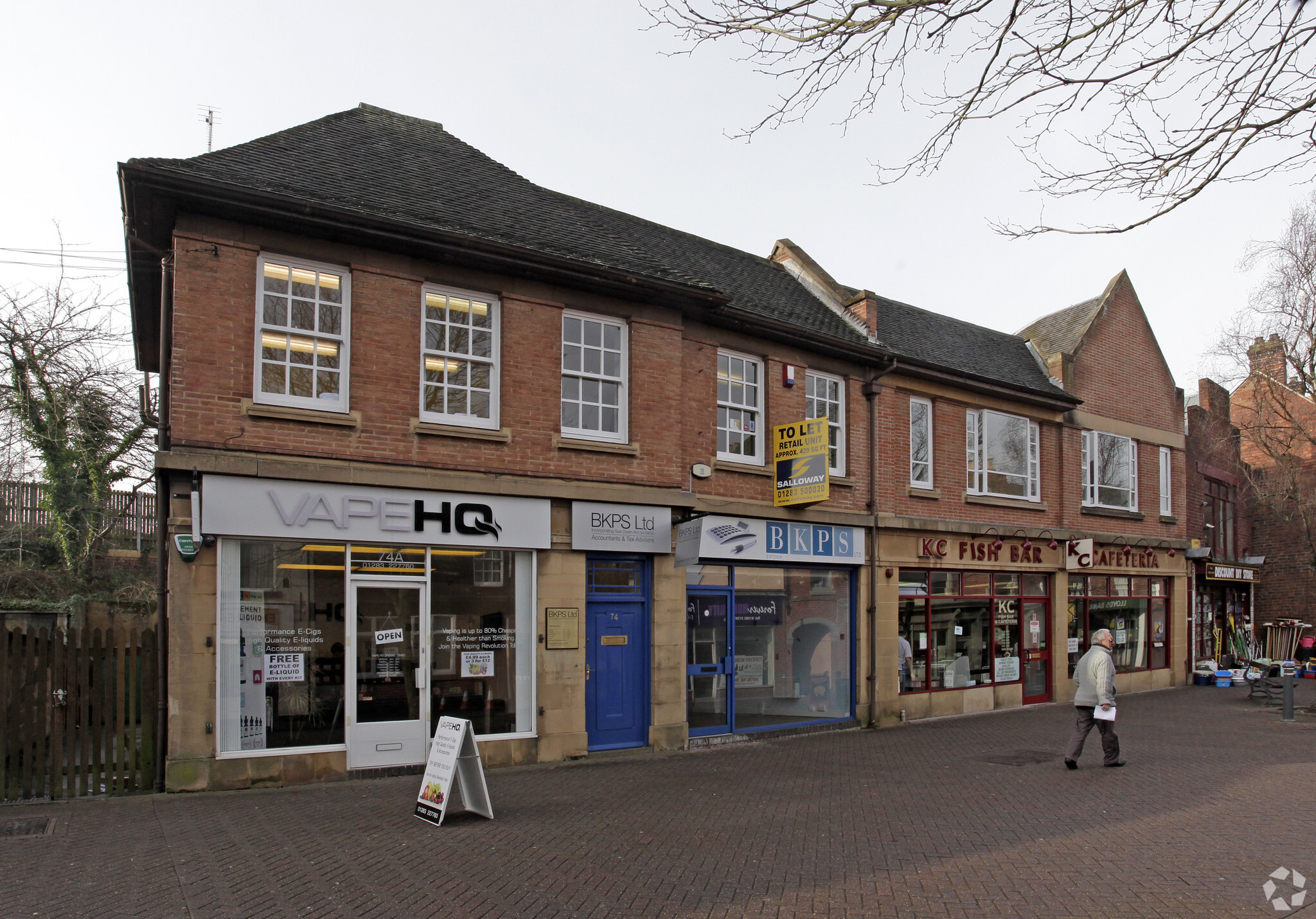 74-74B High St, Swadlincote, DBY for Rent