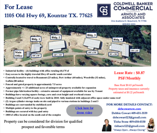 Kountze, TX Industrial - 1105 Old 69 hwy