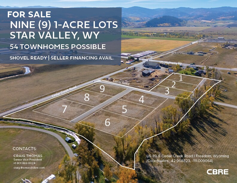 Star Valley WYO, Freedom, WY for Sale