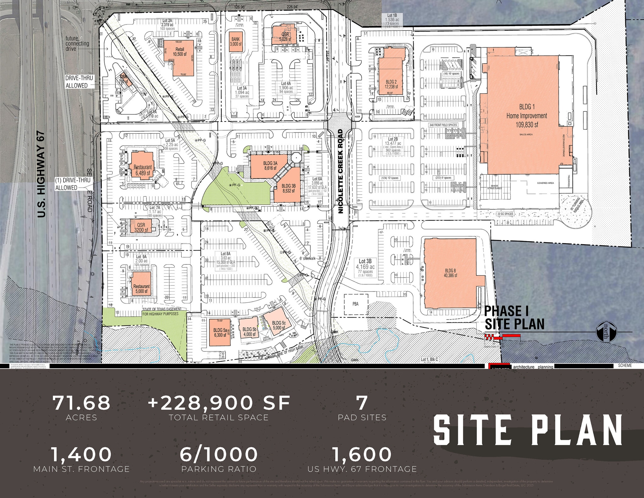Main Street Towne Crossing - Midlothian, TX - SEC, Midlothian, TX for Rent