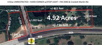 Conroe, TX Commercial Land - 17645 FM 2090 Rd