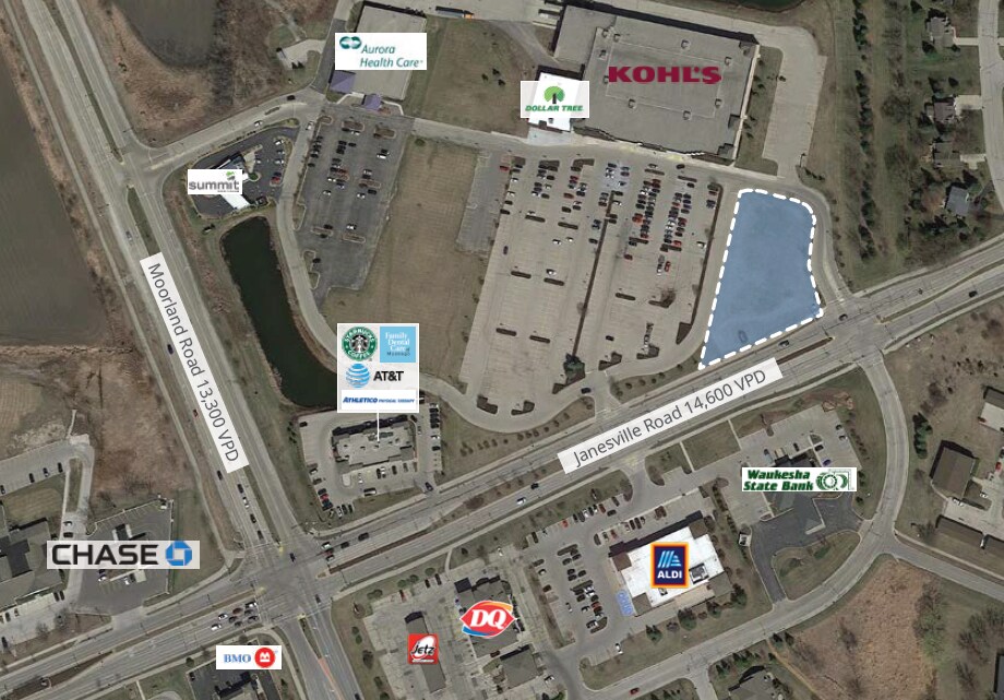 +/- 1.08 Acres On Janesville Rd, Muskego, WI for Sale