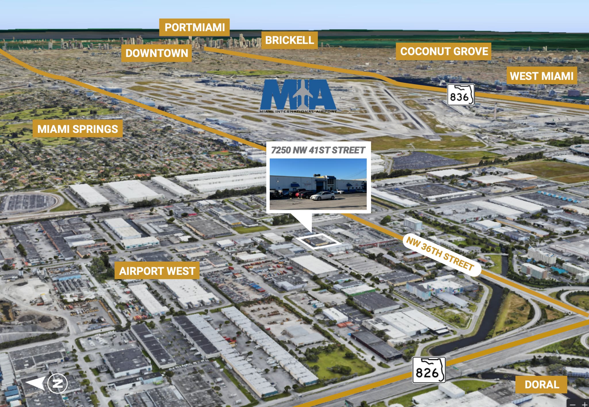 7250 NW 41st St, Miami, FL for Rent
