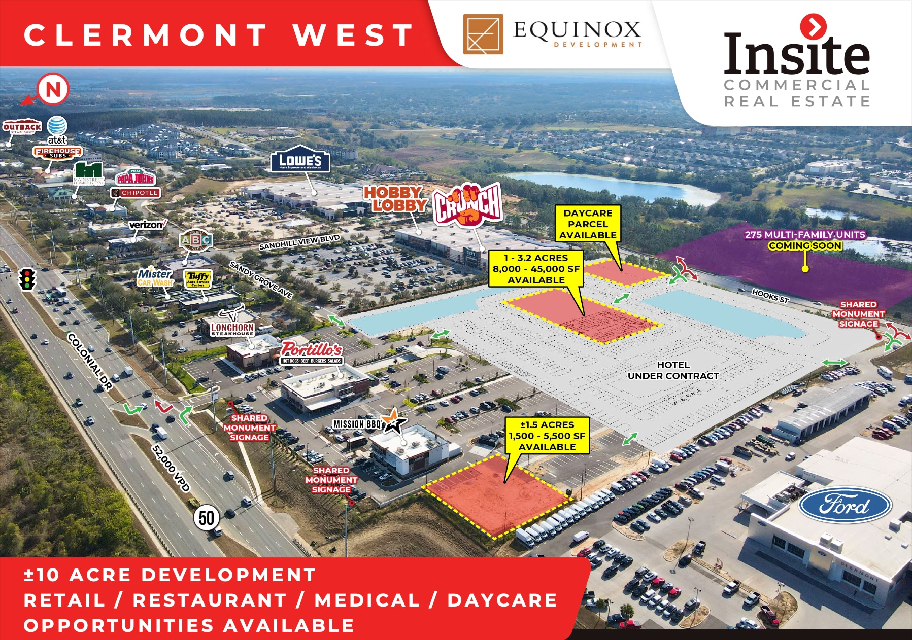 SR 50 and Sandhill View Blvd, Clermont, FL for Sale