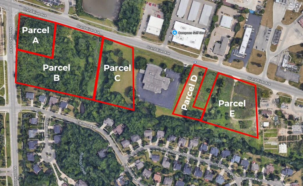 Grand River Ave @ Meadowbrook Rd, Novi, MI for Sale