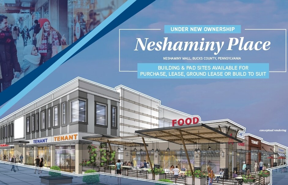 100 Neshaminy Mall Bensalem, PA 19020 Retail Property for Lease on