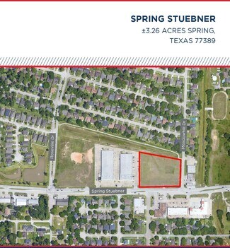 Spring, TX Commercial Land - 3332 Spring Stuebner Rd