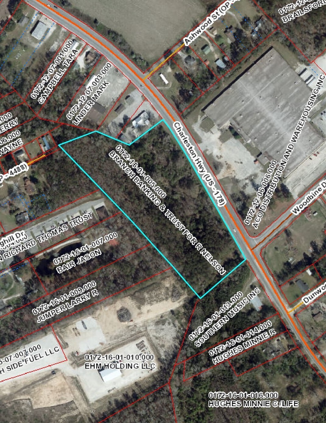 Charleston Hwy(8.74 Ac), Orangeburg, SC for Sale