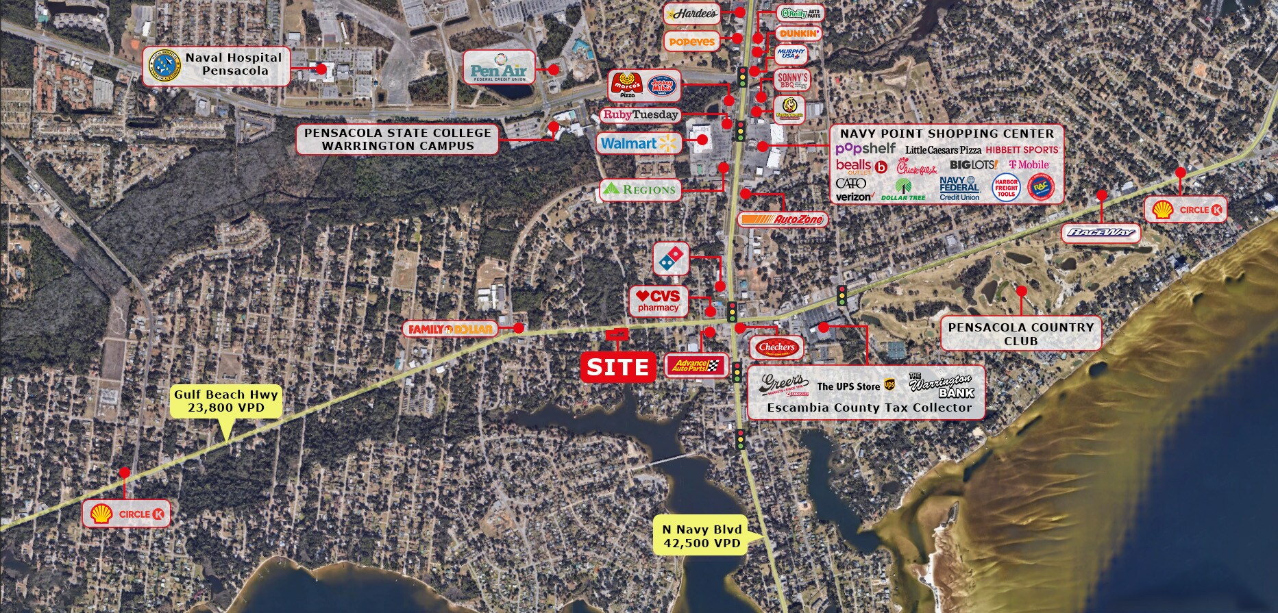 Gulf Beach Hwy, Pensacola, FL for Sale