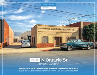 Burbank, CA Manufacturing - 2430 Ontario St