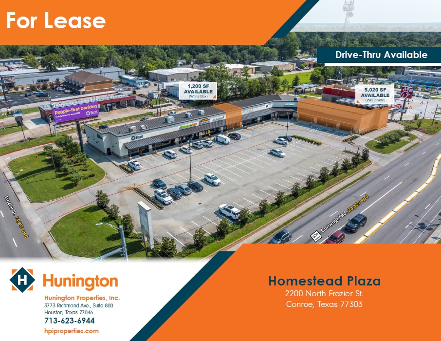 2200 N Frazier St, Conroe, TX for Rent