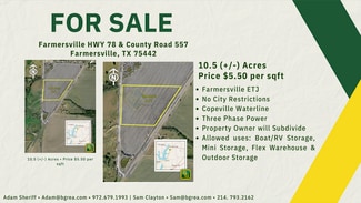 Farmersville, TX Commercial - 1302 State Highway 78 Farmersville, TX Commercial - 1302 State Highway 78