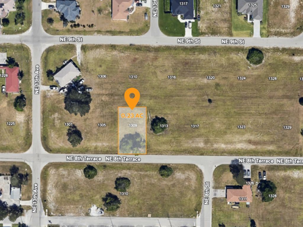 1309 NE 8th Ter, Cape Coral, FL for Sale