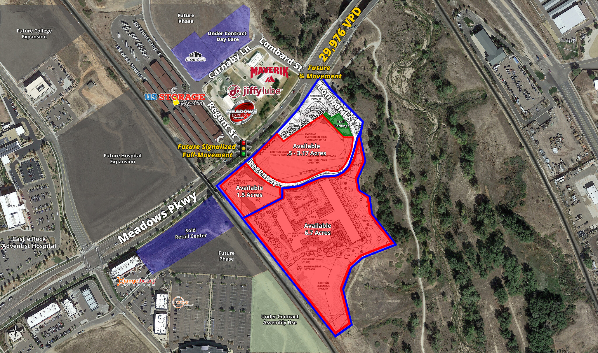 Meadows Pkwy & Lombard Ln, Castle Rock, CO for Sale