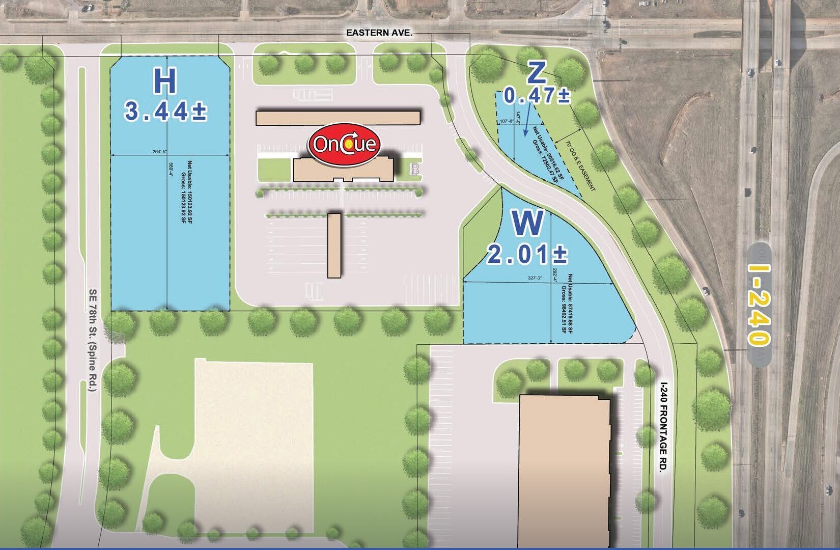 I-240 @ Eastern Ave, Oklahoma City, OK for Sale