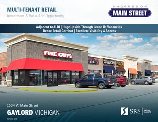 Gaylord, MI Storefront - 1360-1374 W Main St