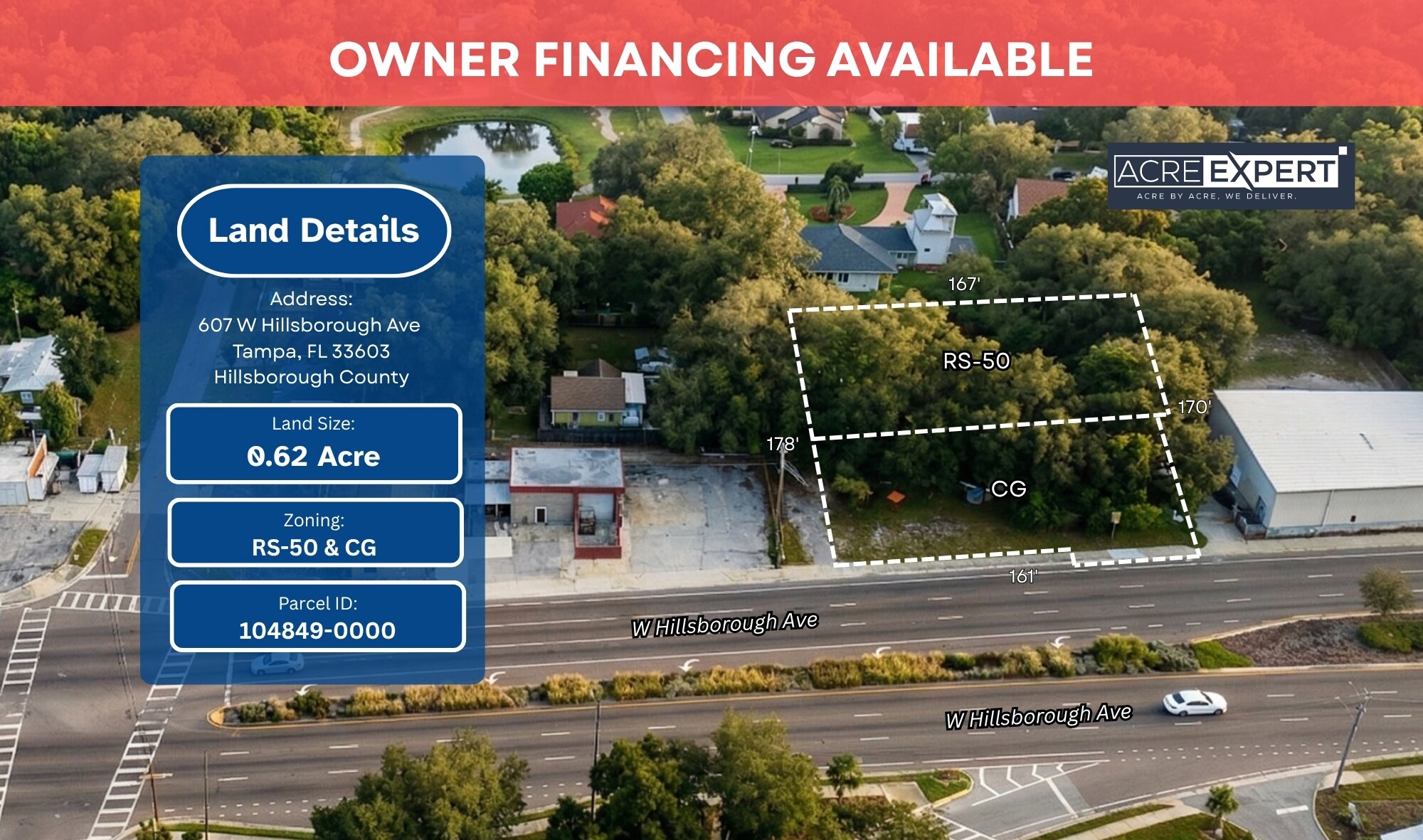607 W Hillsborough Ave, Tampa, FL for Sale