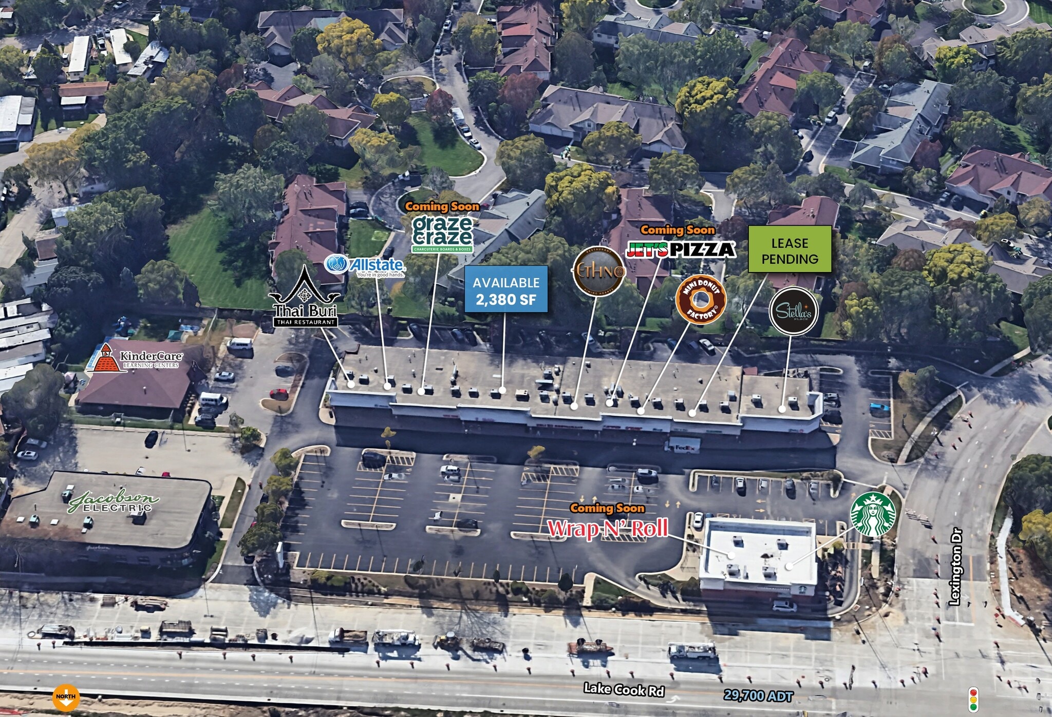 1041-1083 Lake Cook Rd, Wheeling, IL for Rent