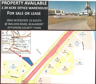 Beaumont, TX Commercial Land - 3850 Interstate 10 S Beaumont, TX Commercial Land - 3850 Interstate 10 S