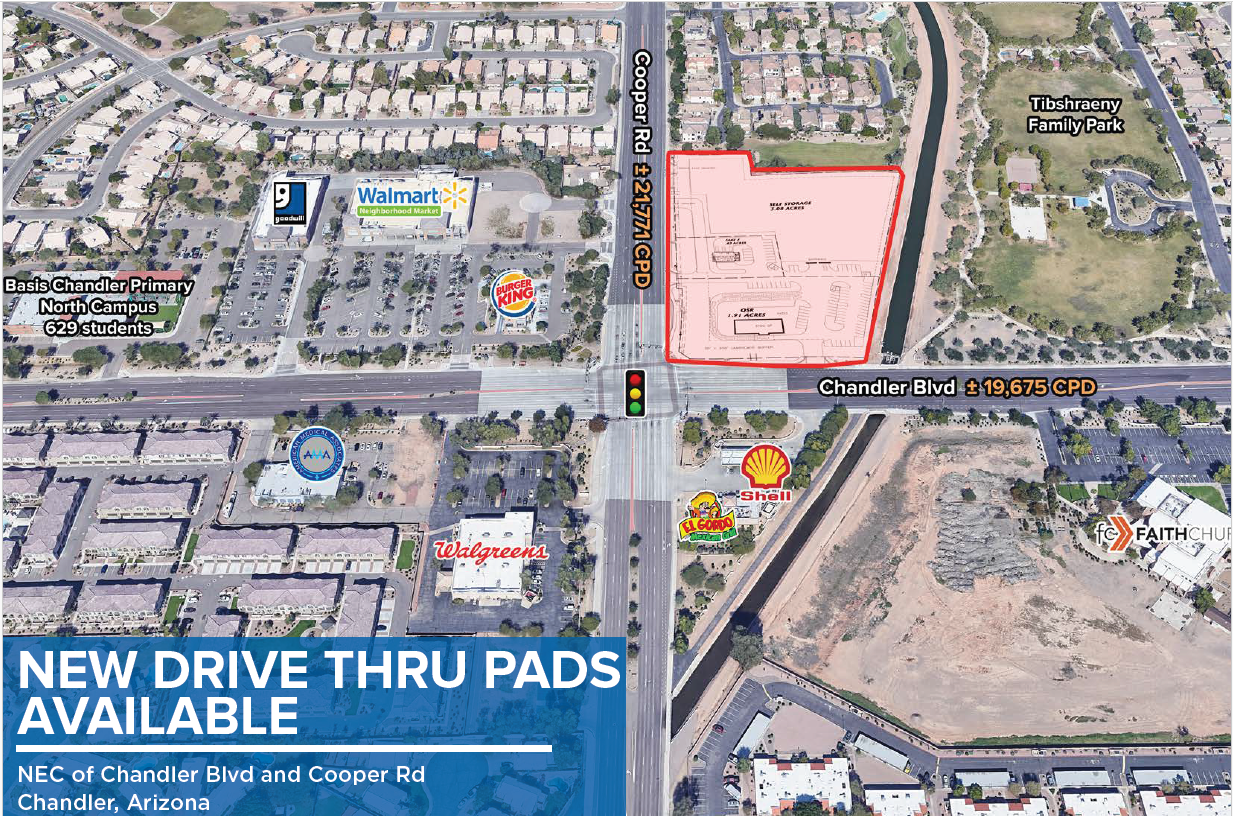 NE Cooper Rd & Chandler Blvd, Chandler, AZ for Rent