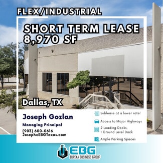 Dallas, TX Industrial - 10630 Newkirk St Dallas, TX Industrial - 10630 Newkirk St