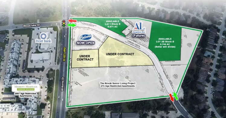 Verde Vista Commercial Park, Georgetown, TX for Sale