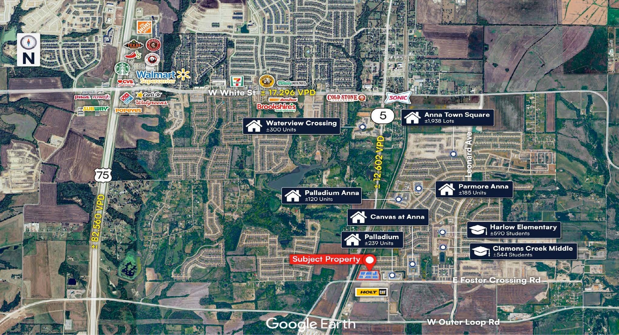 E. Foster Crossing @ Highway 5, Anna, TX for Sale