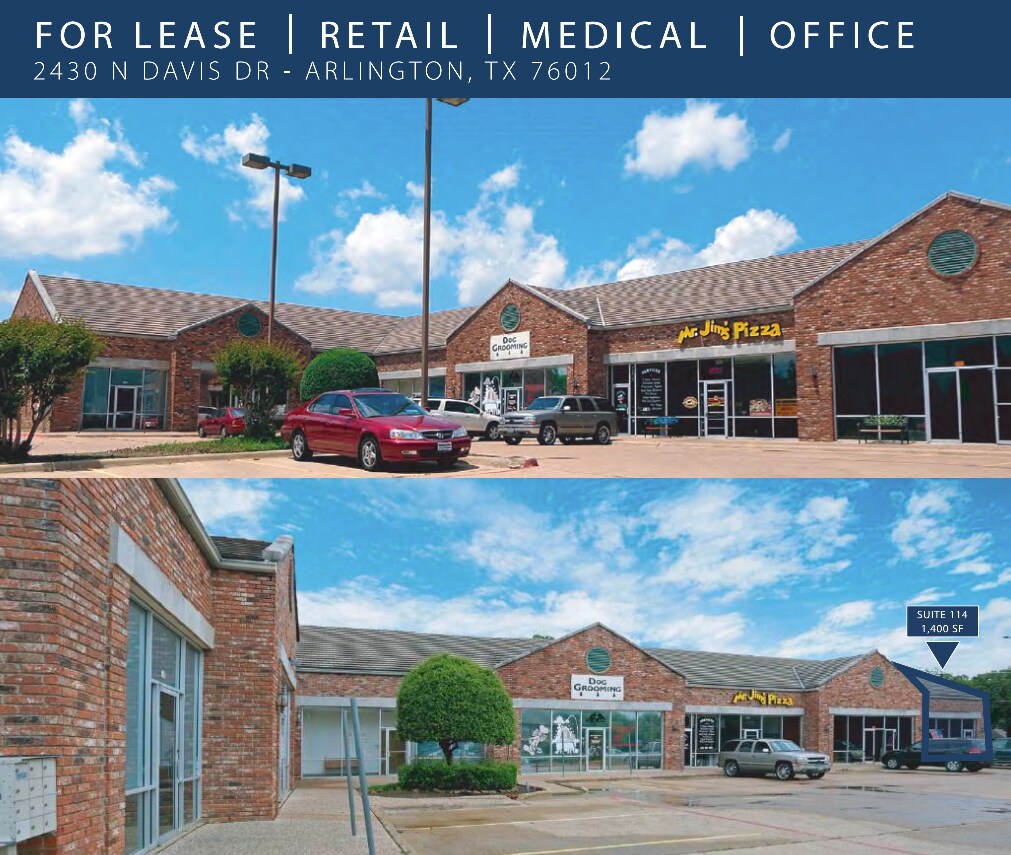 2430 N Davis Dr, Arlington, TX for Rent