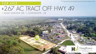 Jonesboro, AR Commercial Land - 3648 Hudson Dr