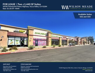 Yucca Valley, CA Office/Retail - 57930-58132 29 Palms Hwy