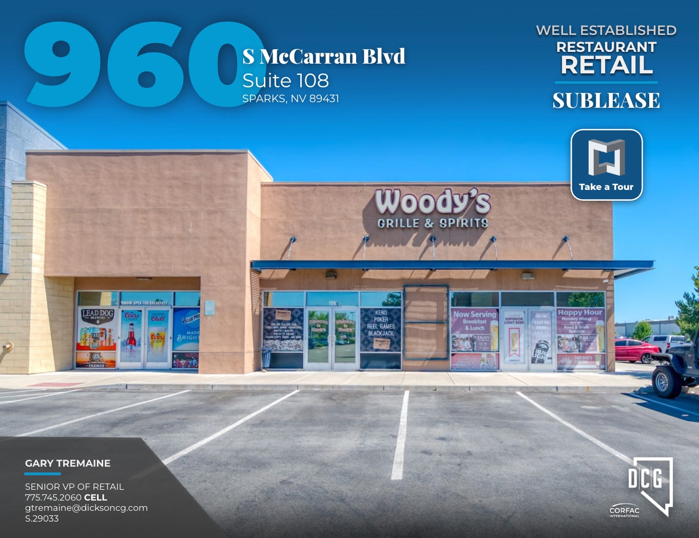 960 S McCarran Blvd, Sparks, NV for Rent