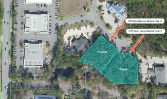 Wilmington, NC Commercial Land - 1810 New Hanover Medical Park Dr Wilmington, NC Commercial Land - 1810 New Hanover Medical Park Dr