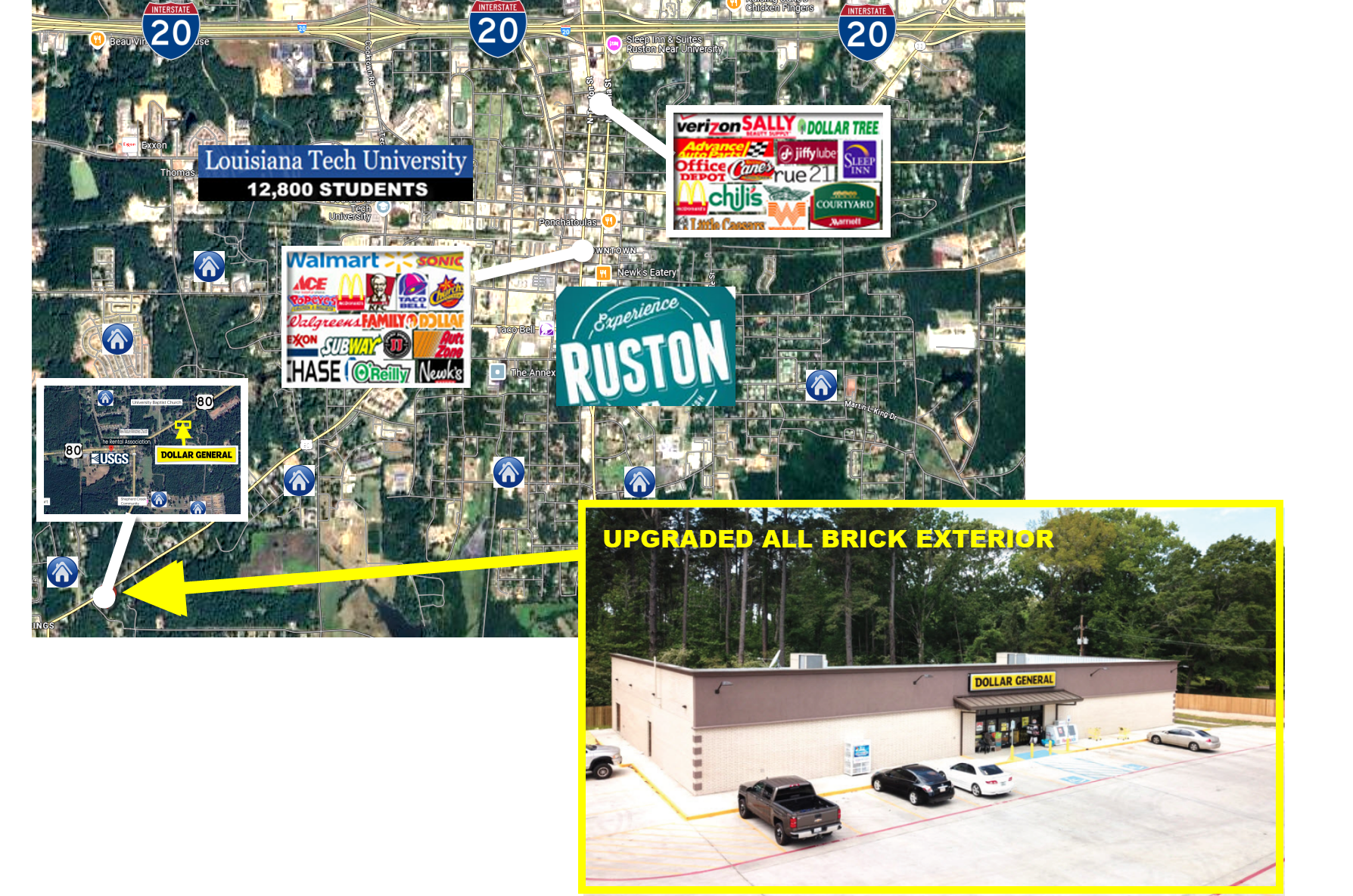 2801 W California Ave, Ruston, LA for Sale