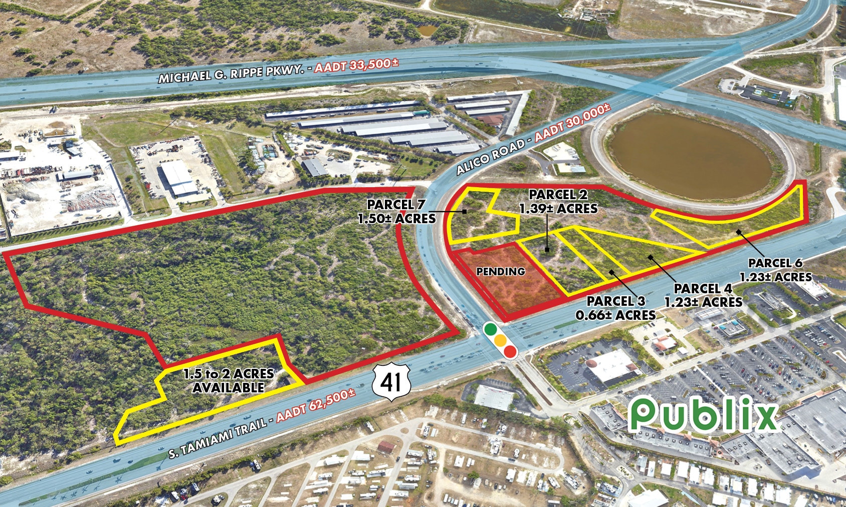 Alico Rd @ US-41, Fort Myers, FL for Rent