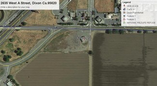 Dixon, CA Commercial Land - 2635 W A St