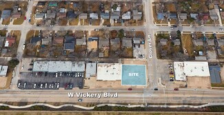 Fort Worth, TX Commercial Land - 4100 W Vickery Blvd