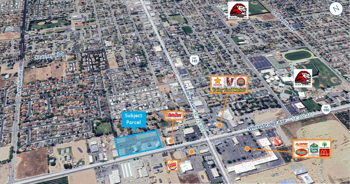 SEC Madera & Whitebridge Ave, Kerman, CA for Rent