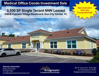 Sun City Center, FL Medical - 946 Cypress Village Blvd Sun City Center, FL Medical - 946 Cypress Village Blvd