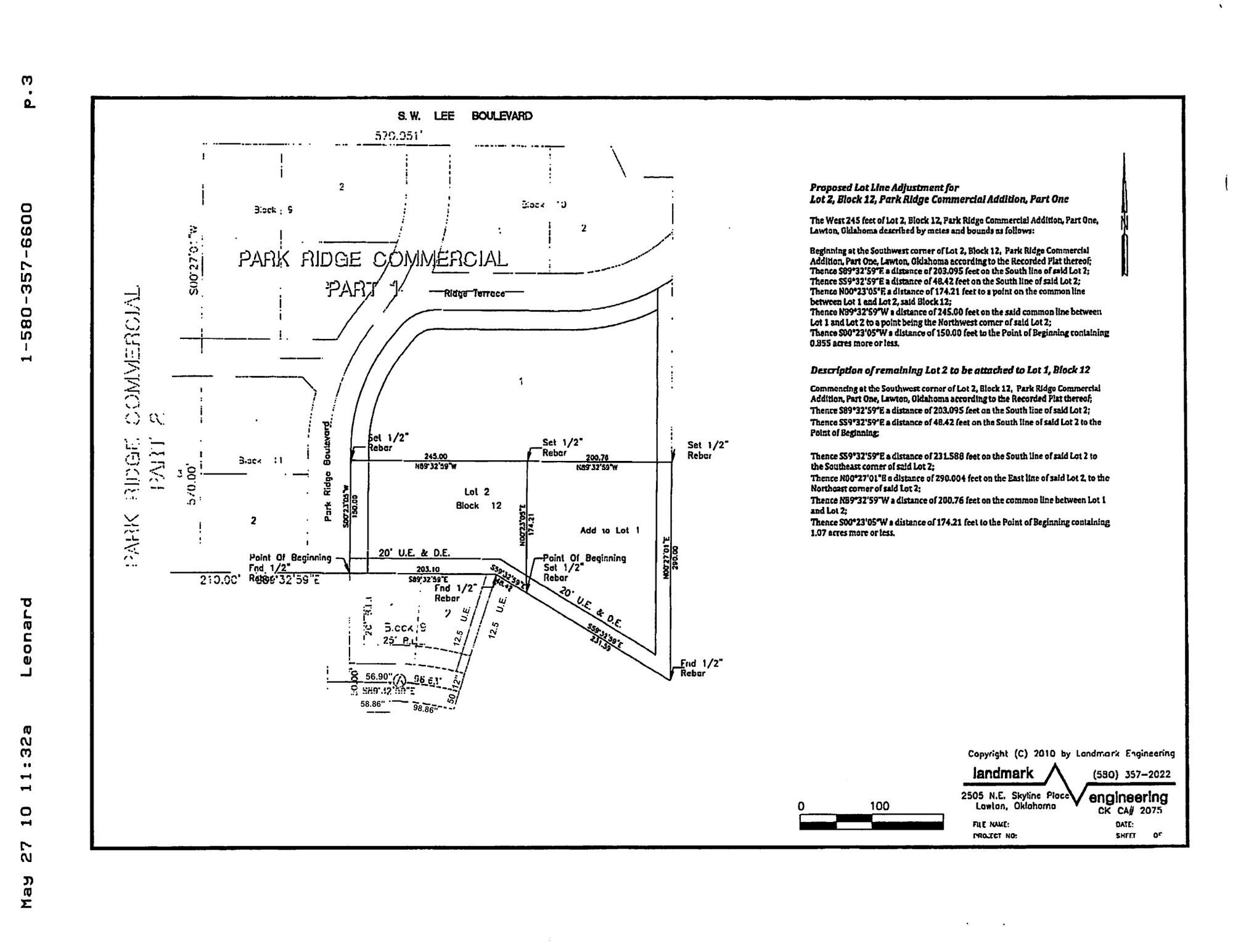 Park Ridge Blvd & Ridge Ter, Lawton, OK for Sale