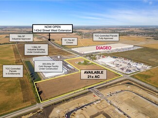 Plainfield, IL Industrial Land - 143 & S Steiner Rd