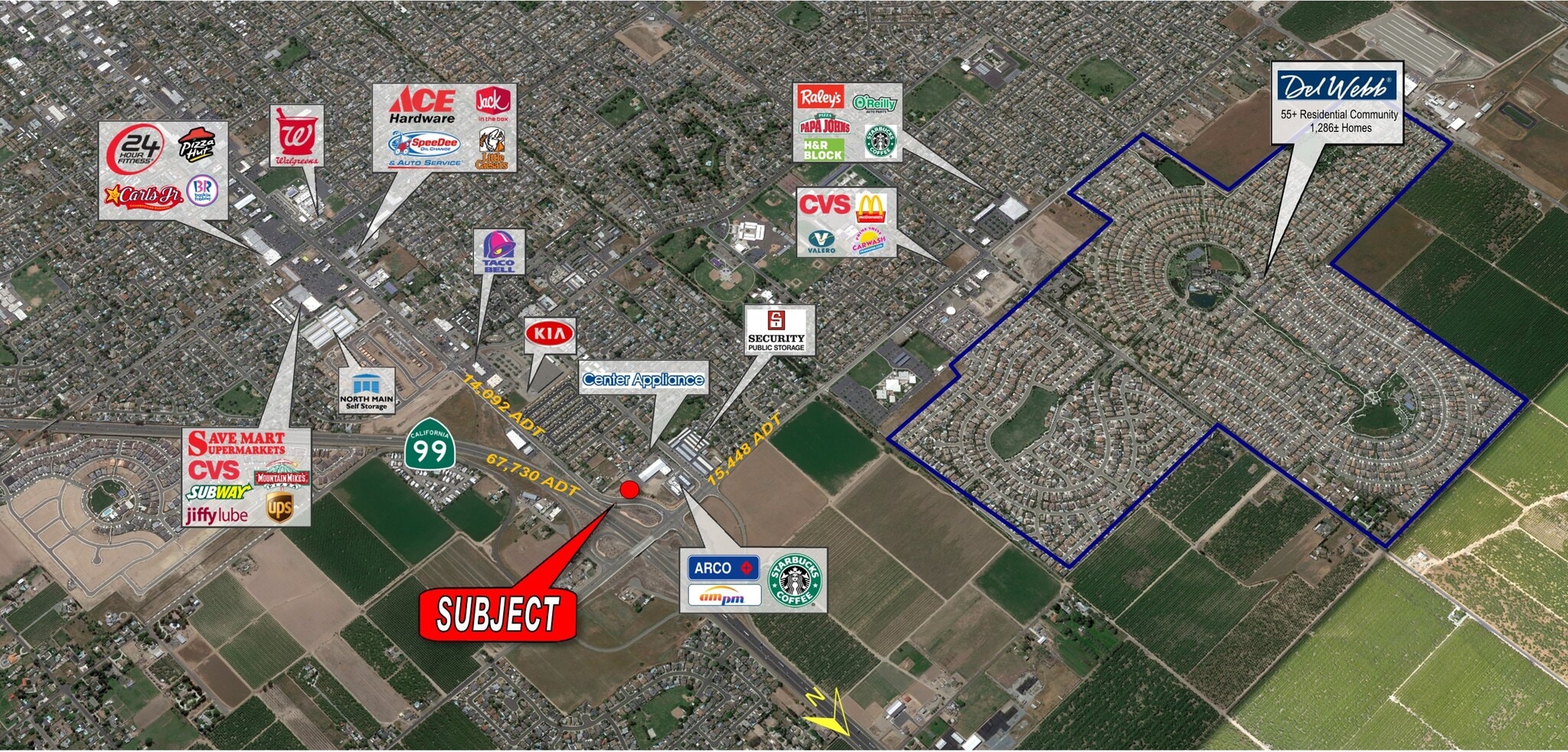 2003-2007 N Main St, Manteca, CA for Sale