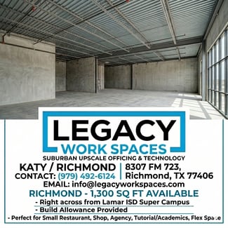 Richmond, TX Retail - 8307 FM 723 Rd